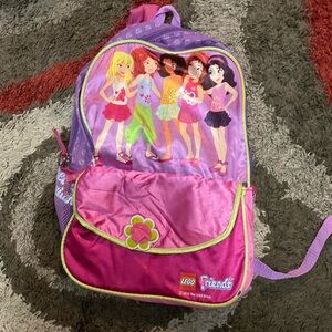 LEGO Friends Pink and Purple Backpack